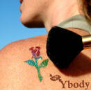 Tattoo Stencil, Rose Bracelet
