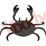Tattoo Stencil, Crab