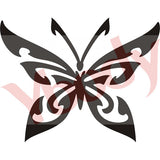 Glitter Tattoo, Butterfly Tribal