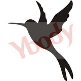 Tattoo Stencil, Humming Bird