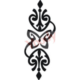 Tattoo Stencil, Butterfly Band