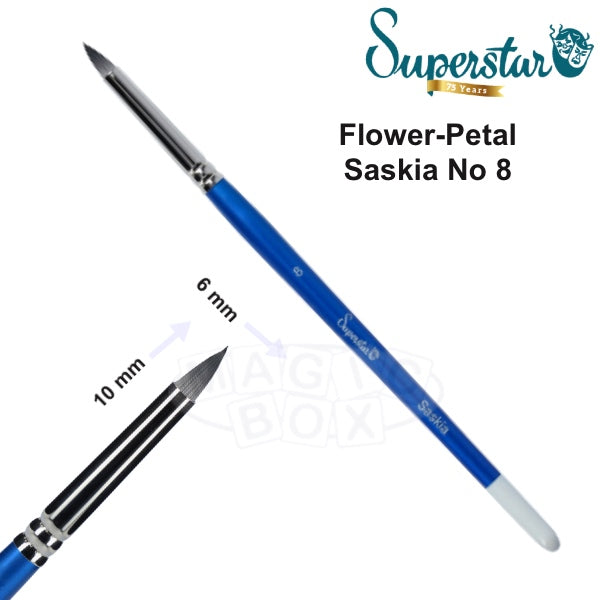 Superstar Flower-Petal, Saskia No 8