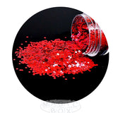 Bio-Glitter Lg. Chunky, Red