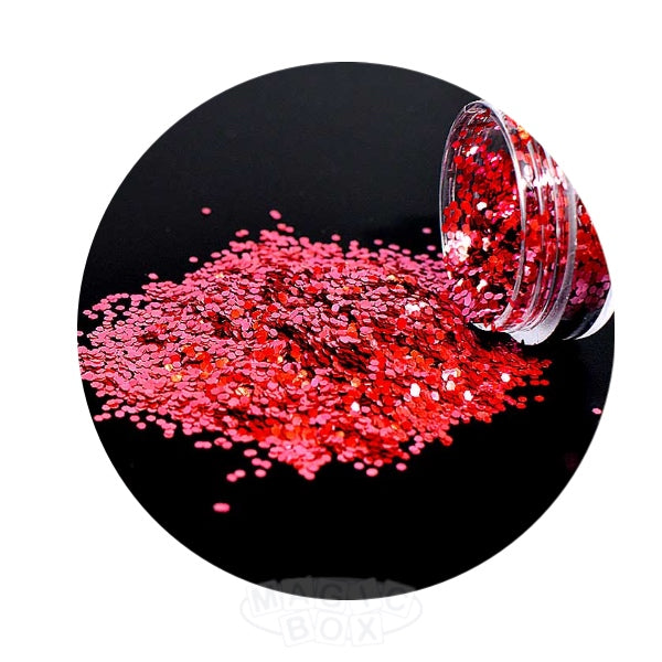 Bio-Glitter Lg. Chunky, Rose Pink