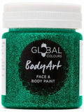 Global, Green Glitter Gel 45ml