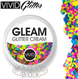 Vivid, Gleam UV Glitter Cream 30g, Candy Cosmos