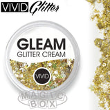 Vivid, Gleam Glitter Cream 30g, Gold Dust