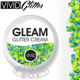 Vivid, Gleam Glitter Cream 10g, Breeze