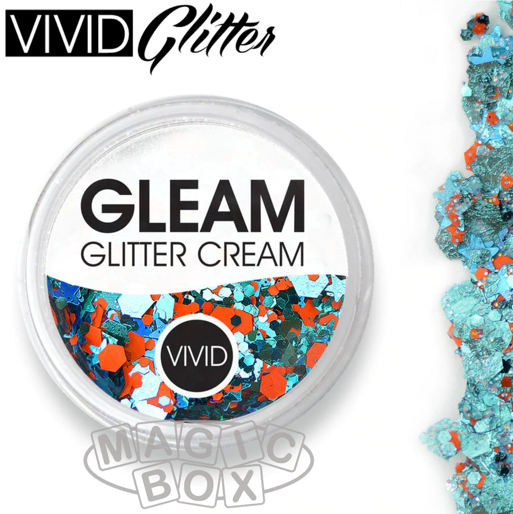 Vivid, Gleam Glitter Cream 10g, Energy