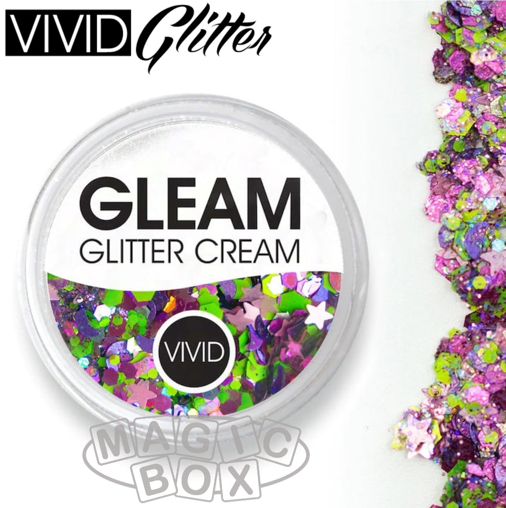 Vivid, Gleam Glitter Cream 10g, Maui