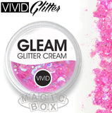 Vivid, Gleam Glitter Cream 10g, Princess Pink